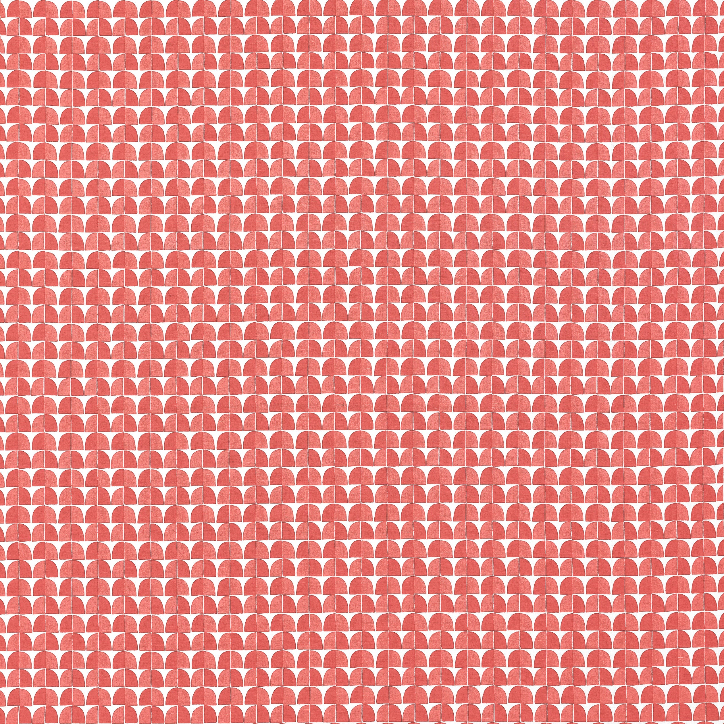 Solsbury fabric in coral color - pattern number F945021 - by Thibaut in the Wanderlust collection