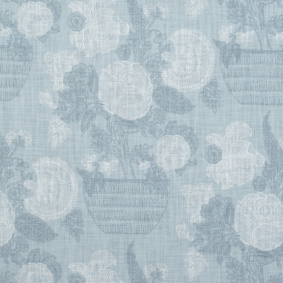 Tullamore fabric in light blue color - pattern number F972591 - by Thibaut in the Chestnut Hill collection