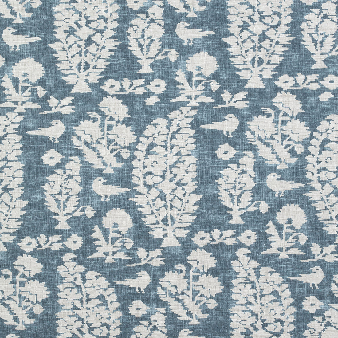 Allaire fabric in slate blue color - pattern number F972594 - by Thibaut in the Chestnut Hill collection
