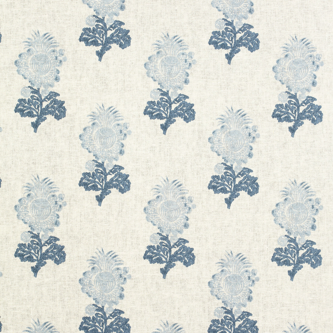 Aldith fabric in blue color - pattern number F972608 - by Thibaut in the Chestnut Hill collection