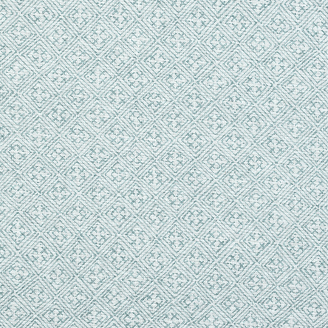 Laos fabric in aqua color - pattern number F972614 - by Thibaut in the Chestnut Hill collection