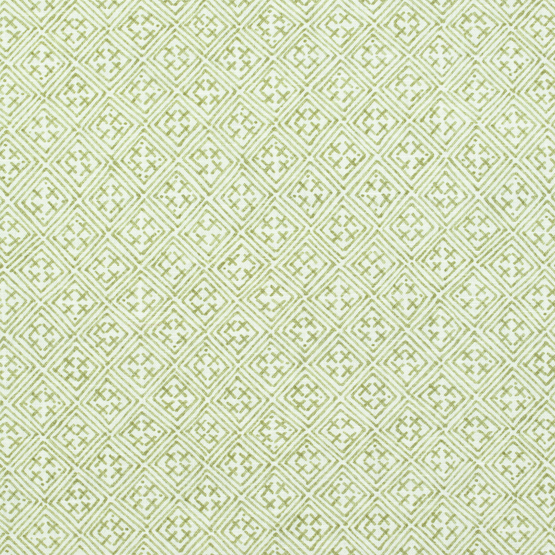 Laos fabric in spring green color - pattern number F972615 - by Thibaut in the Chestnut Hill collection