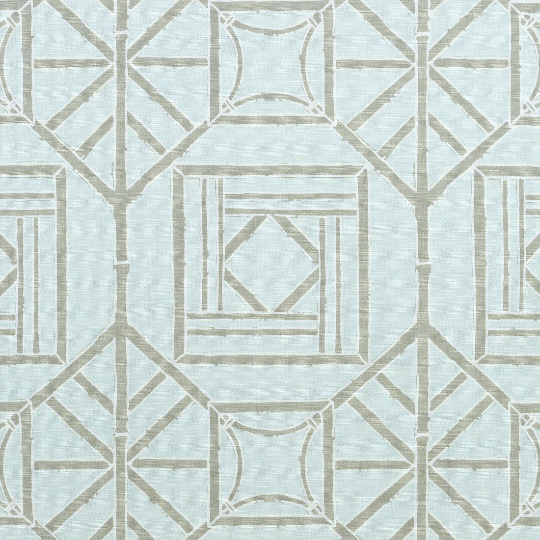 Shoji Panel fabric in aqua color - pattern number F975519 - by Thibaut in the Dynasty collection
