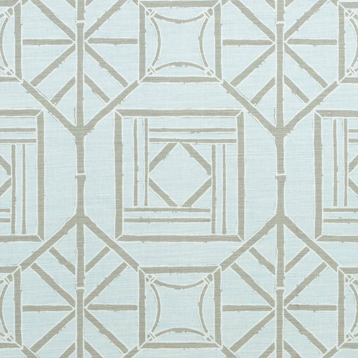 Shoji Panel fabric in aqua color - pattern number F975519 - by Thibaut in the Dynasty collection