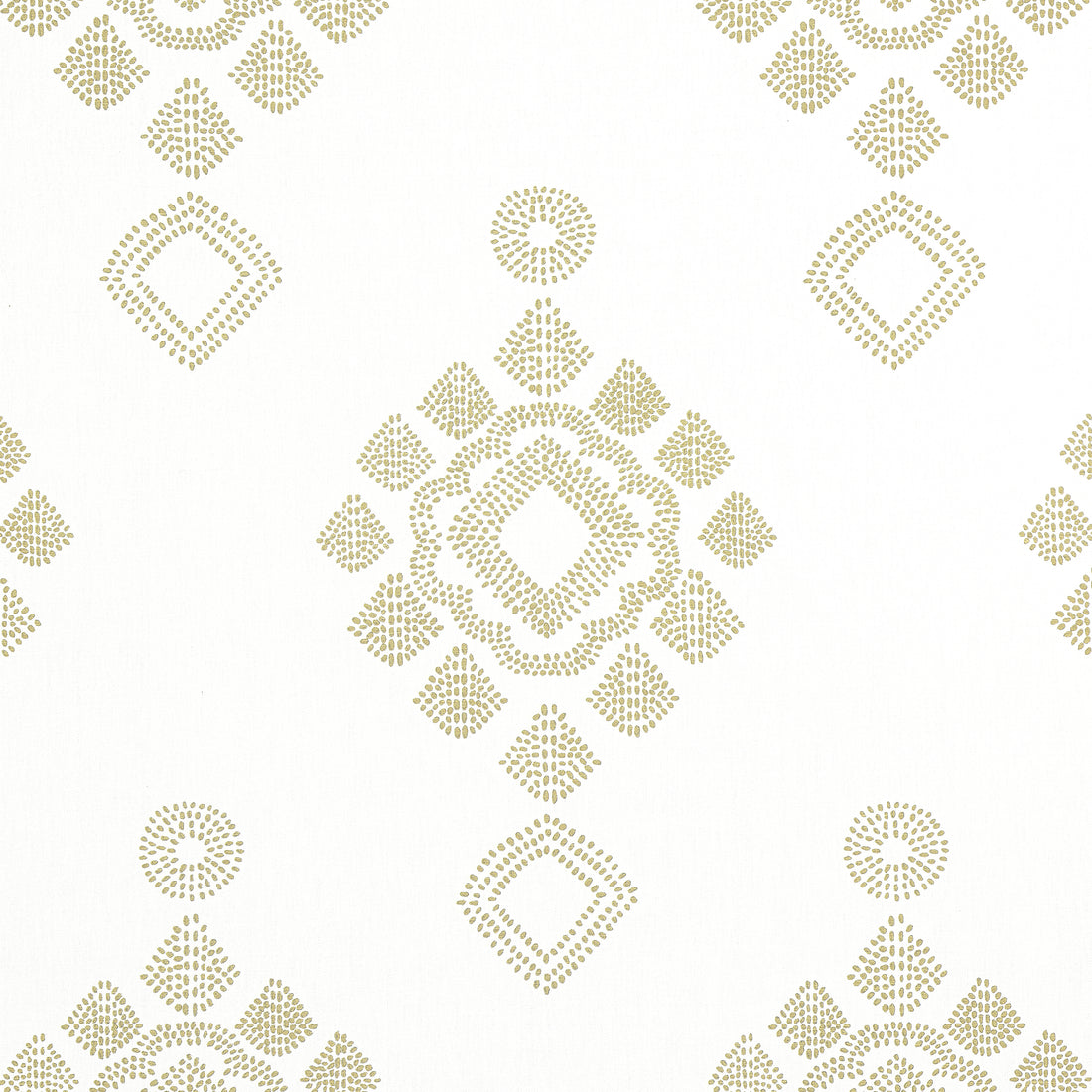 Province Medallion fabric in camel color - pattern number F981321 - by Thibaut in the Montecito collection