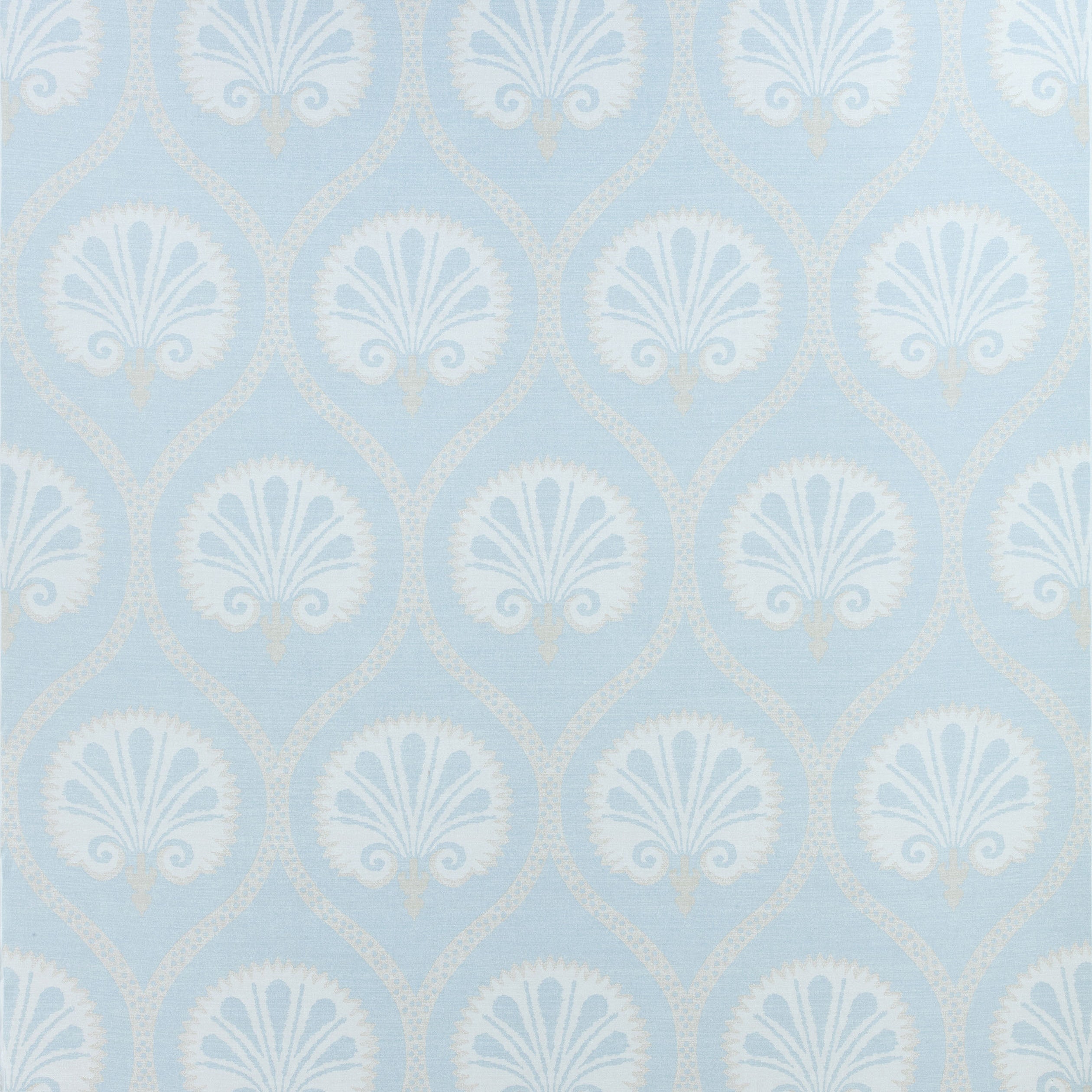 Kimberly fabric in aqua color - pattern number F985017 - by Thibaut in the Greenwood collection