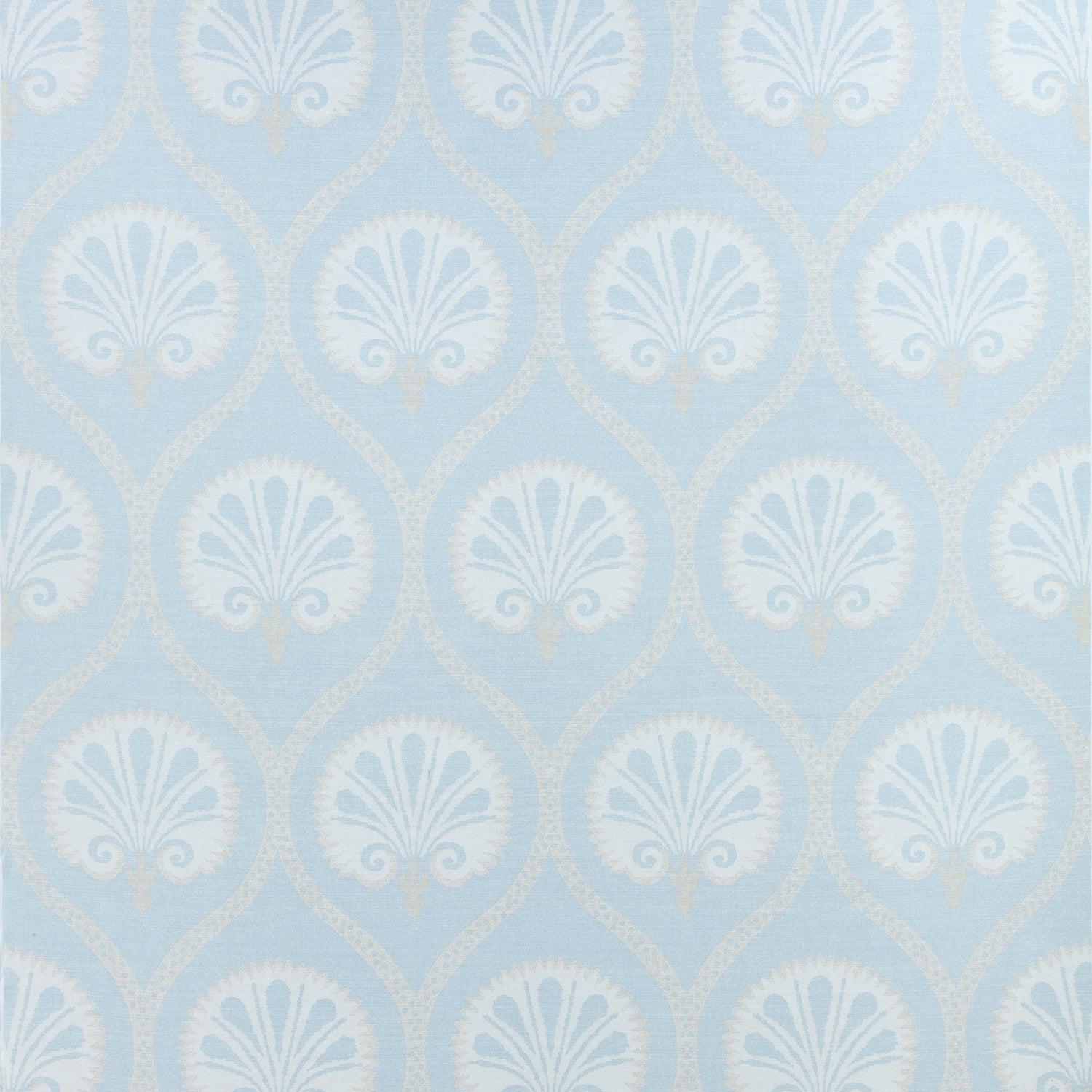 Kimberly fabric in aqua color - pattern number F985017 - by Thibaut in the Greenwood collection