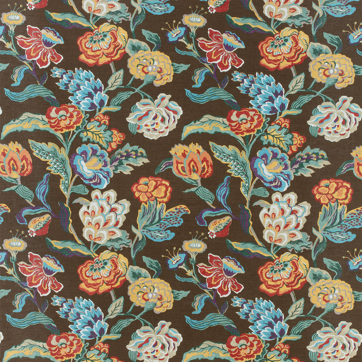 Navesink fabric in mocha color - pattern number F985036 - by Thibaut in the Greenwood collection