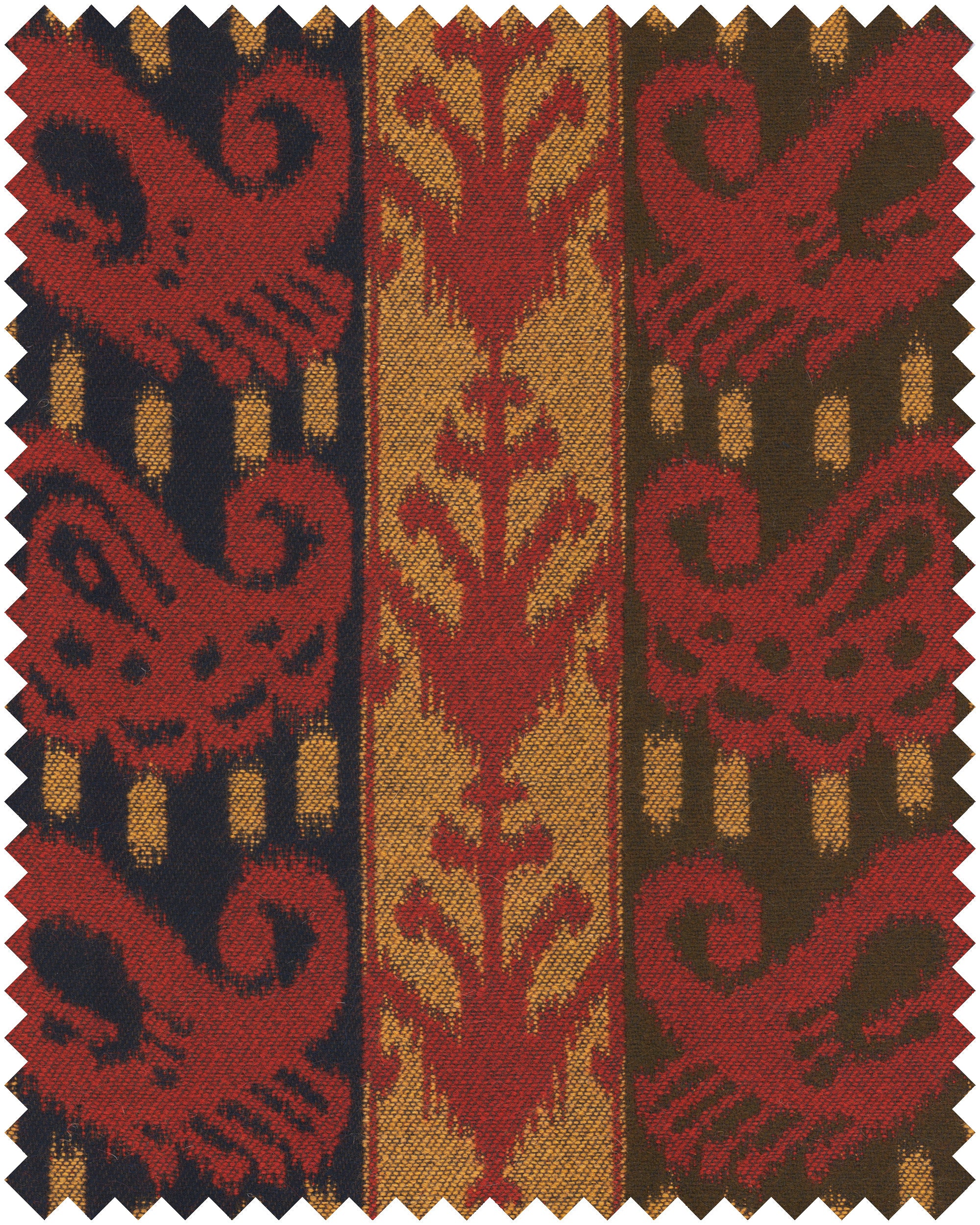 Erzsebet fabric in red color - pattern number FB00192 - by Mind The Gap in the Transylvanian Rhapsody collection