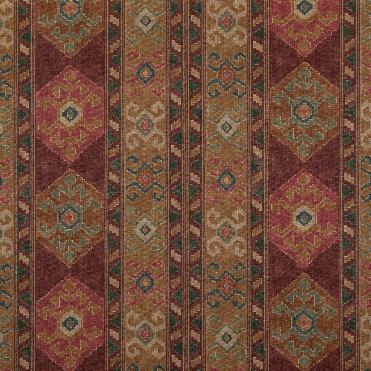 Nomad fabric in plum color - pattern FD2004.H113.0 - by Mulberry in the Mulberry Long Weekend collection