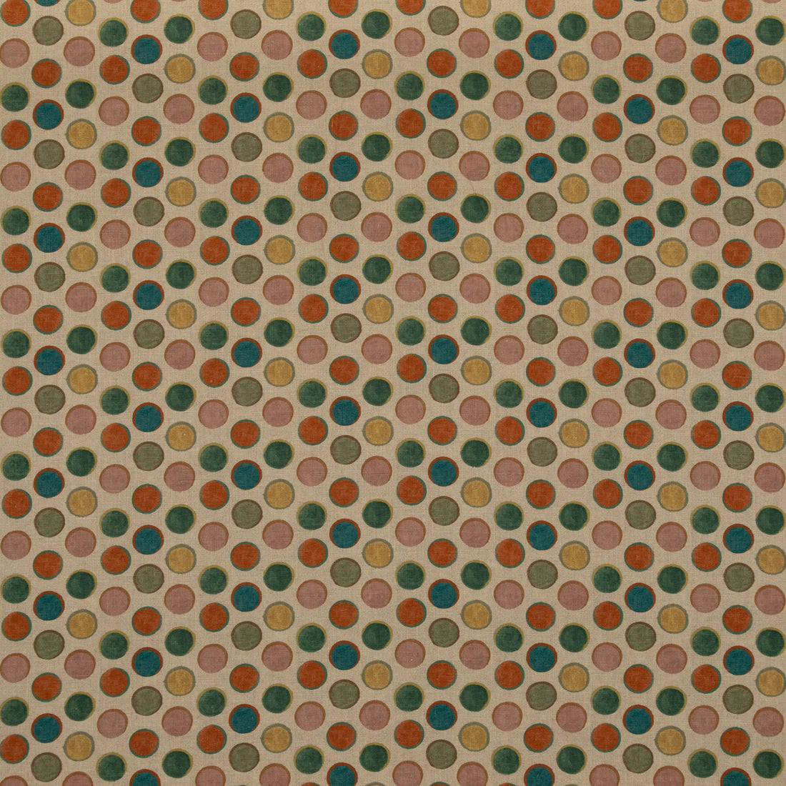 Croquet fabric in spice color - pattern FD2006.T30.0 - by Mulberry in the Mulberry Long Weekend collection