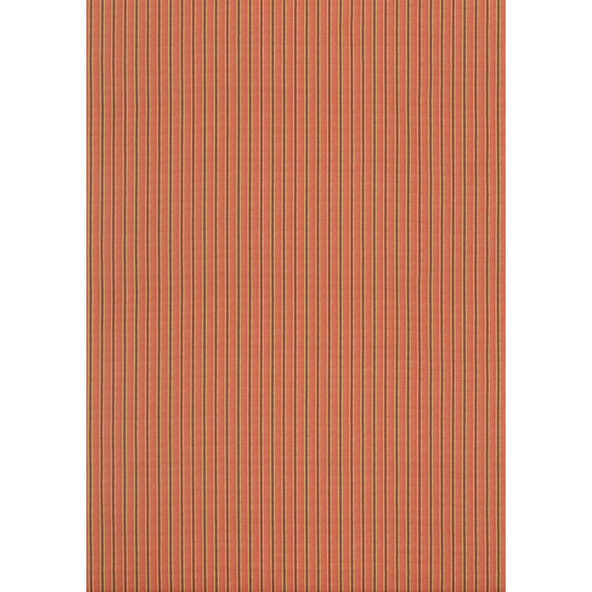 Somerton Stripe fabric in russet color - pattern number FD2013.V55.0 - by Mulberry in the Mulberry Small Prints collection
