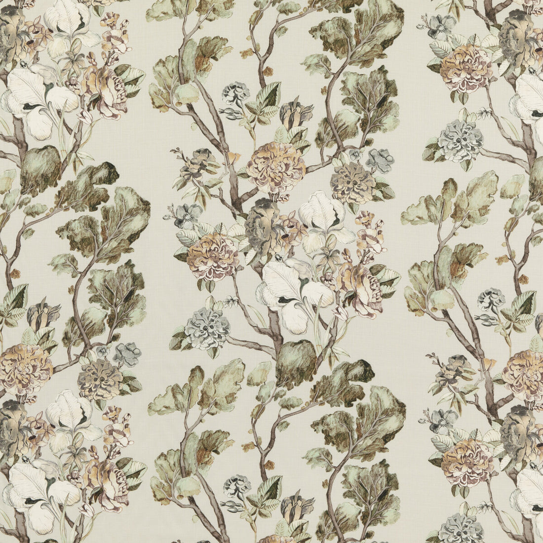 Wild Side fabric in sage color - pattern FD304.S108.0 - by Mulberry in the Modern Country II collection