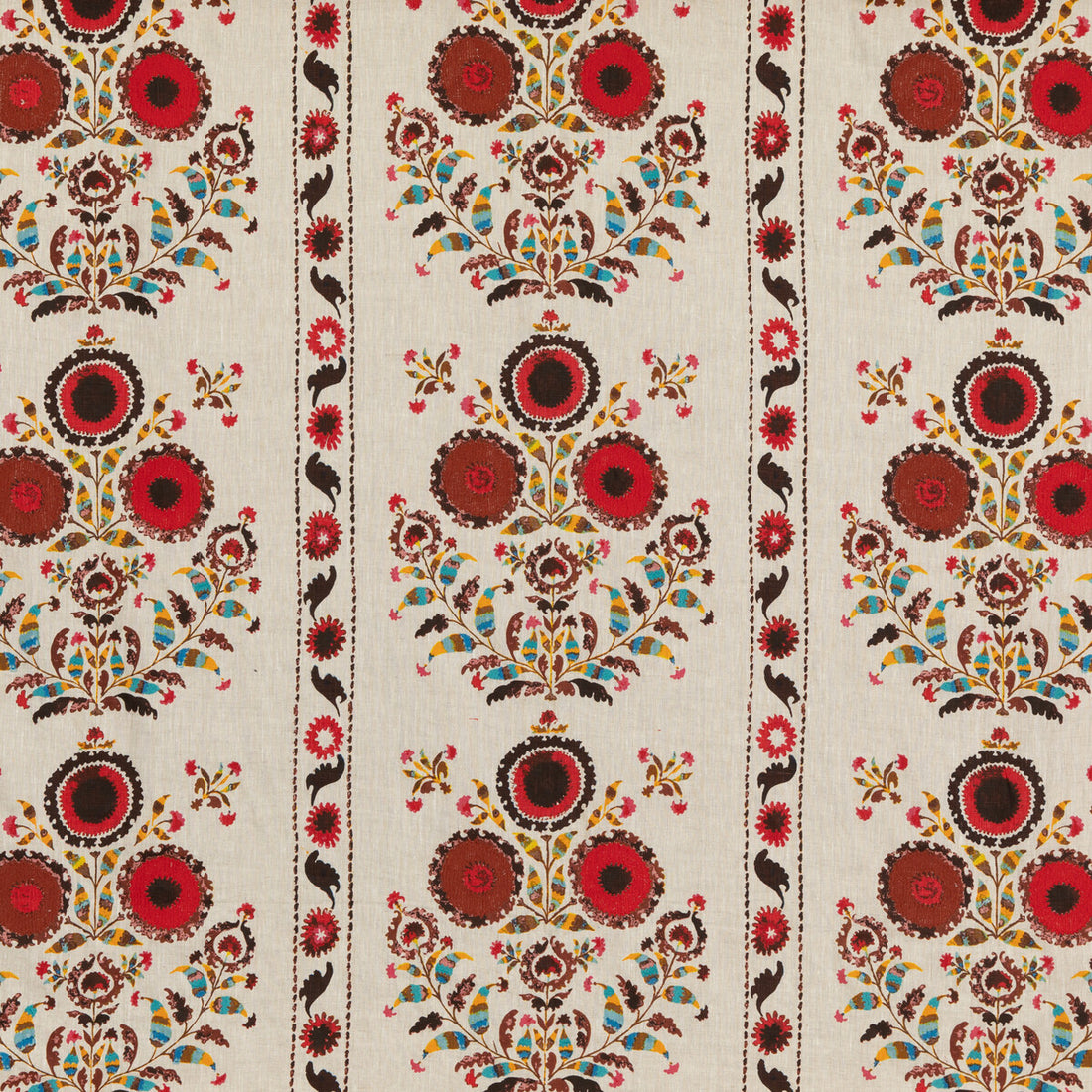 Petersham fabric in spice color - pattern FD310.T30.0 - by Mulberry in the Modern Country I collection