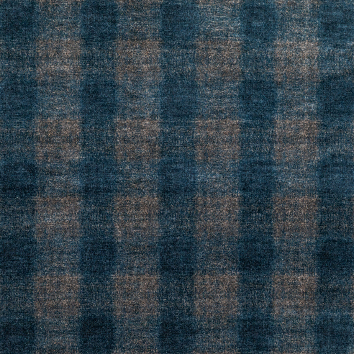 Highland Check fabric in indigo color - pattern FD314.H10.0 - by Mulberry in the Modern Country Velvets collection