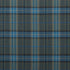 Shetland Plaid fabric in blue color - pattern FD344.H101.0 - by Mulberry in the Bohemian Romance collection