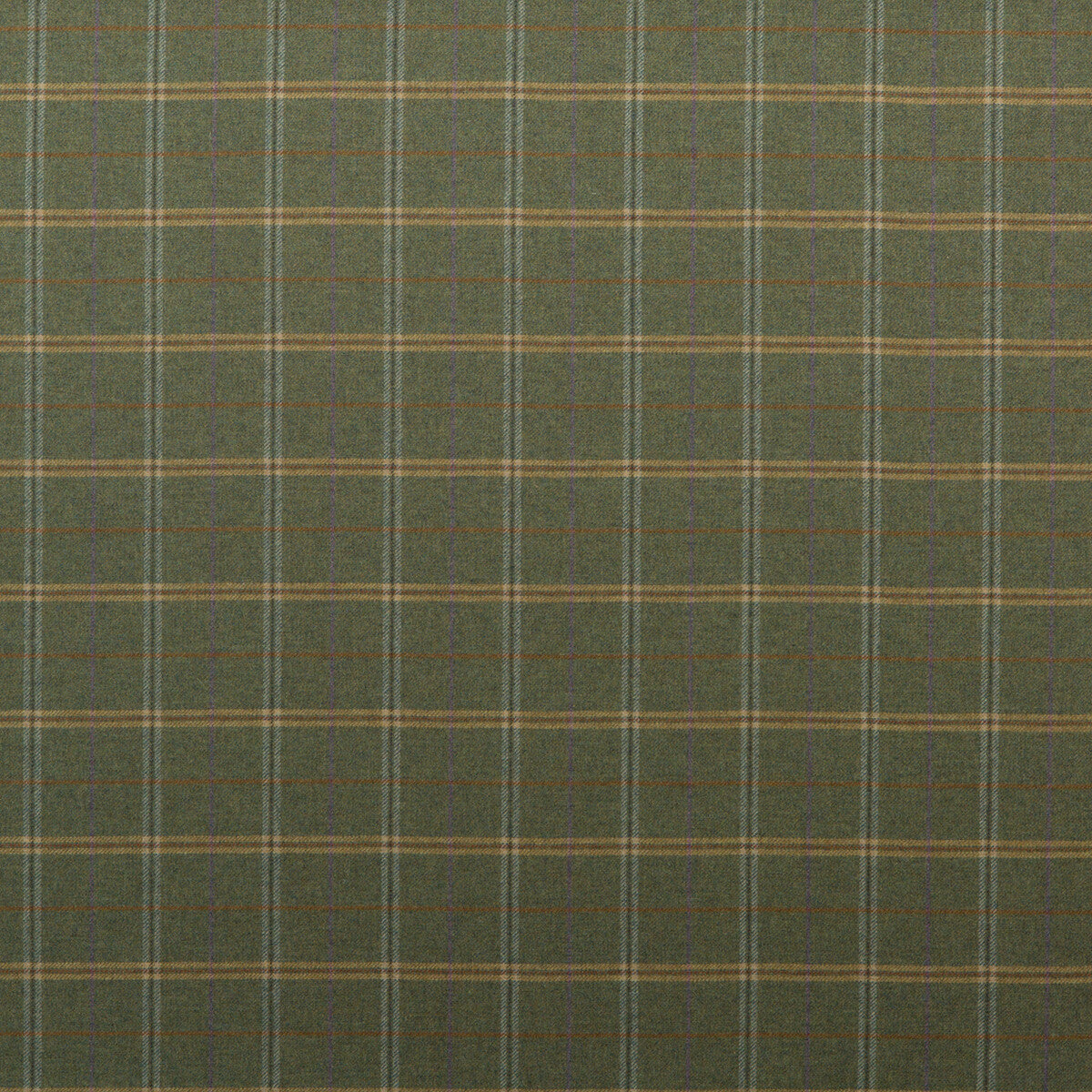 Islay fabric in forest color - pattern FD700.R102.0 - by Mulberry in the Bohemian Romance collection
