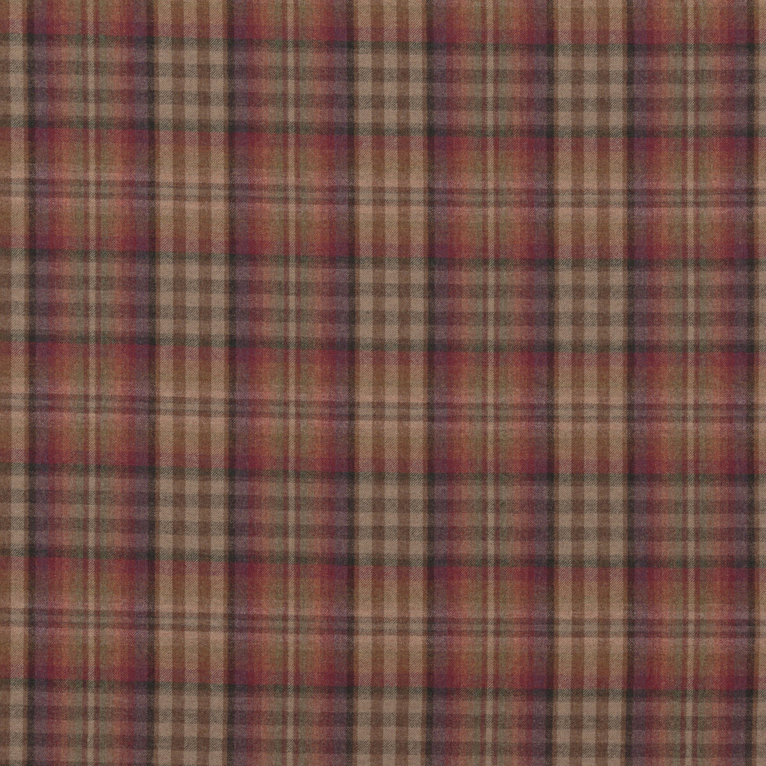 Nevis fabric in russet/mauve color - pattern FD748.V162.0 - by Mulberry in the Festival collection