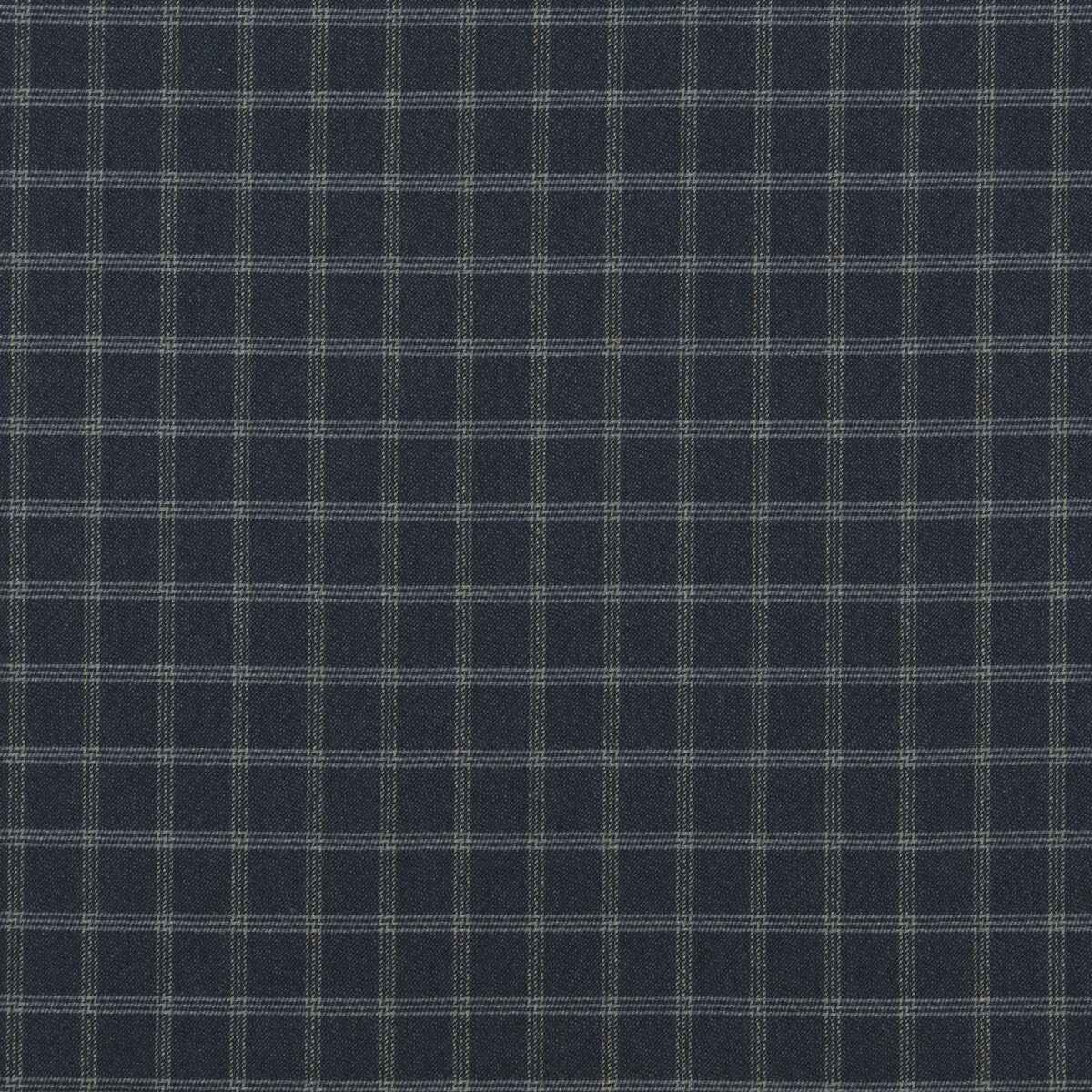 Bute fabric in indigo color - pattern FD749.H10.0 - by Mulberry in the Festival collection