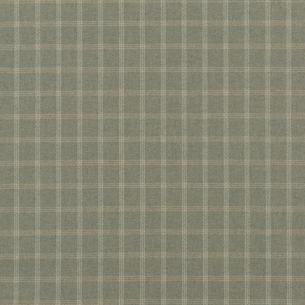 Bute fabric in soft lovat color - pattern FD749.R106.0 - by Mulberry in the Festival collection