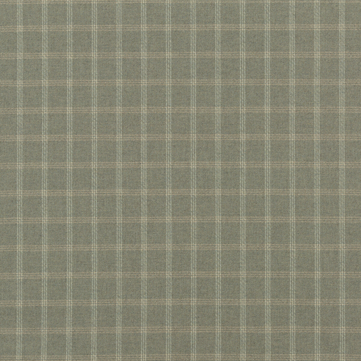 Bute fabric in soft lovat color - pattern FD749.R106.0 - by Mulberry in the Festival collection