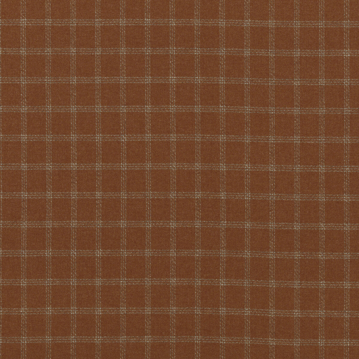 Bute fabric in amber color - pattern FD749.T40.0 - by Mulberry in the Festival collection