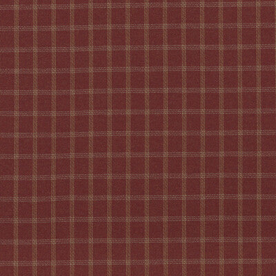 Bute fabric in red color - pattern FD749.V106.0 - by Mulberry in the Festival collection