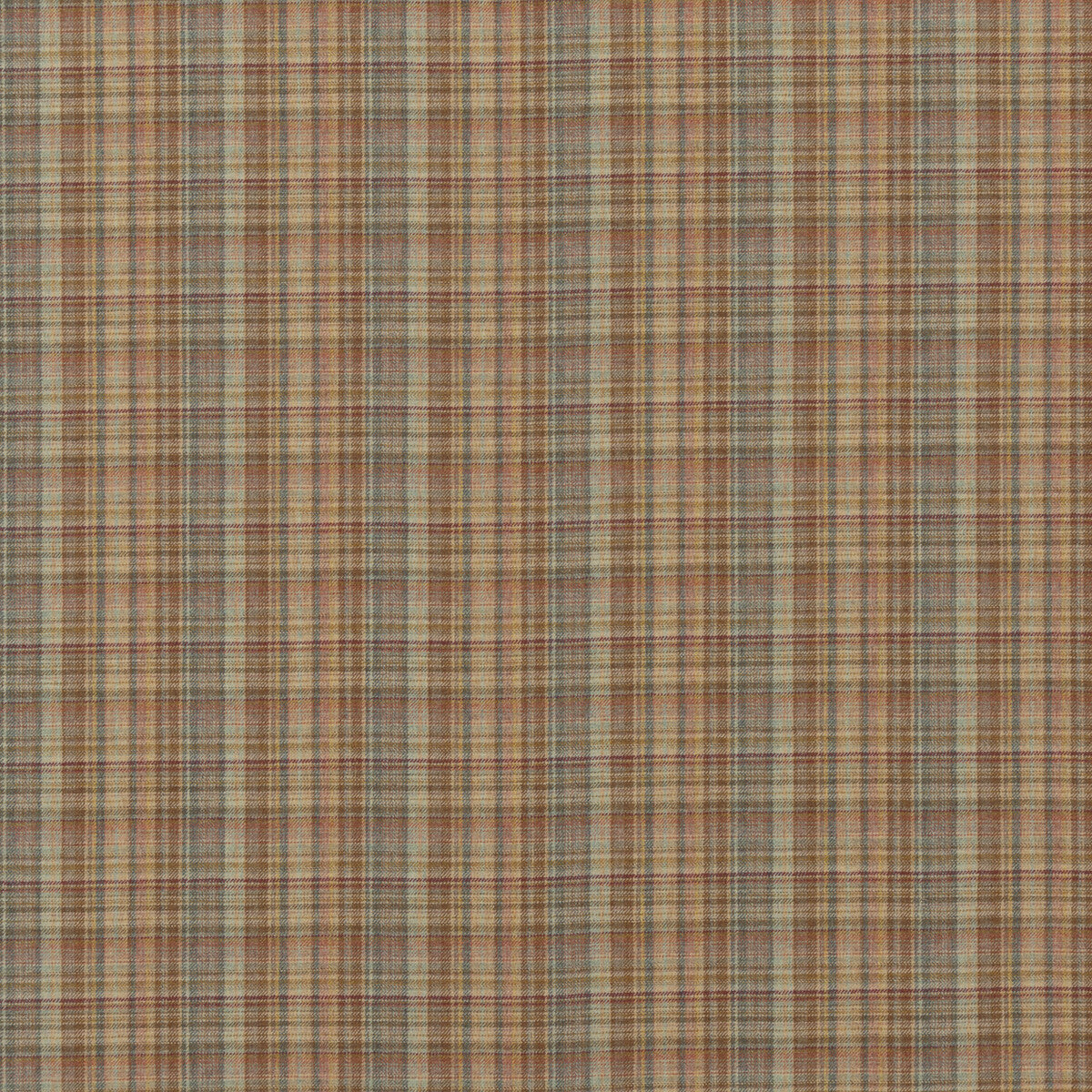 Mull fabric in russet color - pattern FD750.V55.0 - by Mulberry in the Festival collection