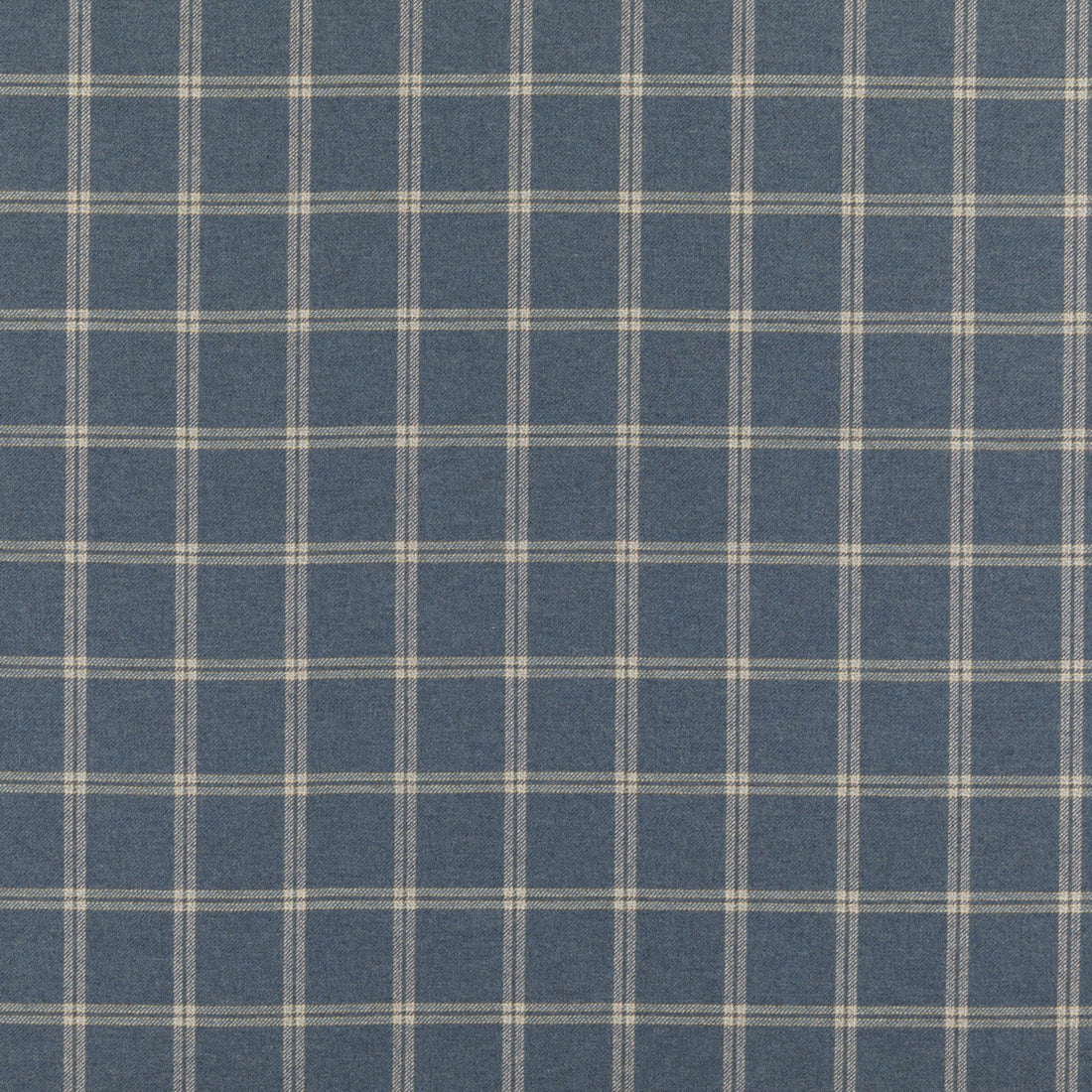 Walton fabric in indigo color - pattern FD775.H10.0 - by Mulberry in the Modern Country collection