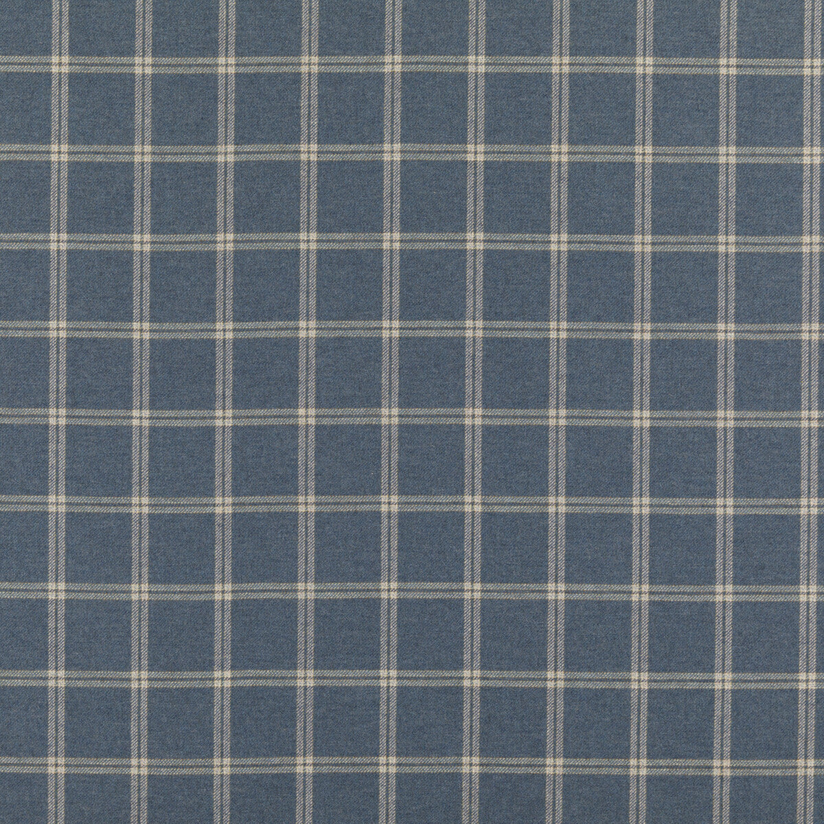 Walton fabric in indigo color - pattern FD775.H10.0 - by Mulberry in the Modern Country collection