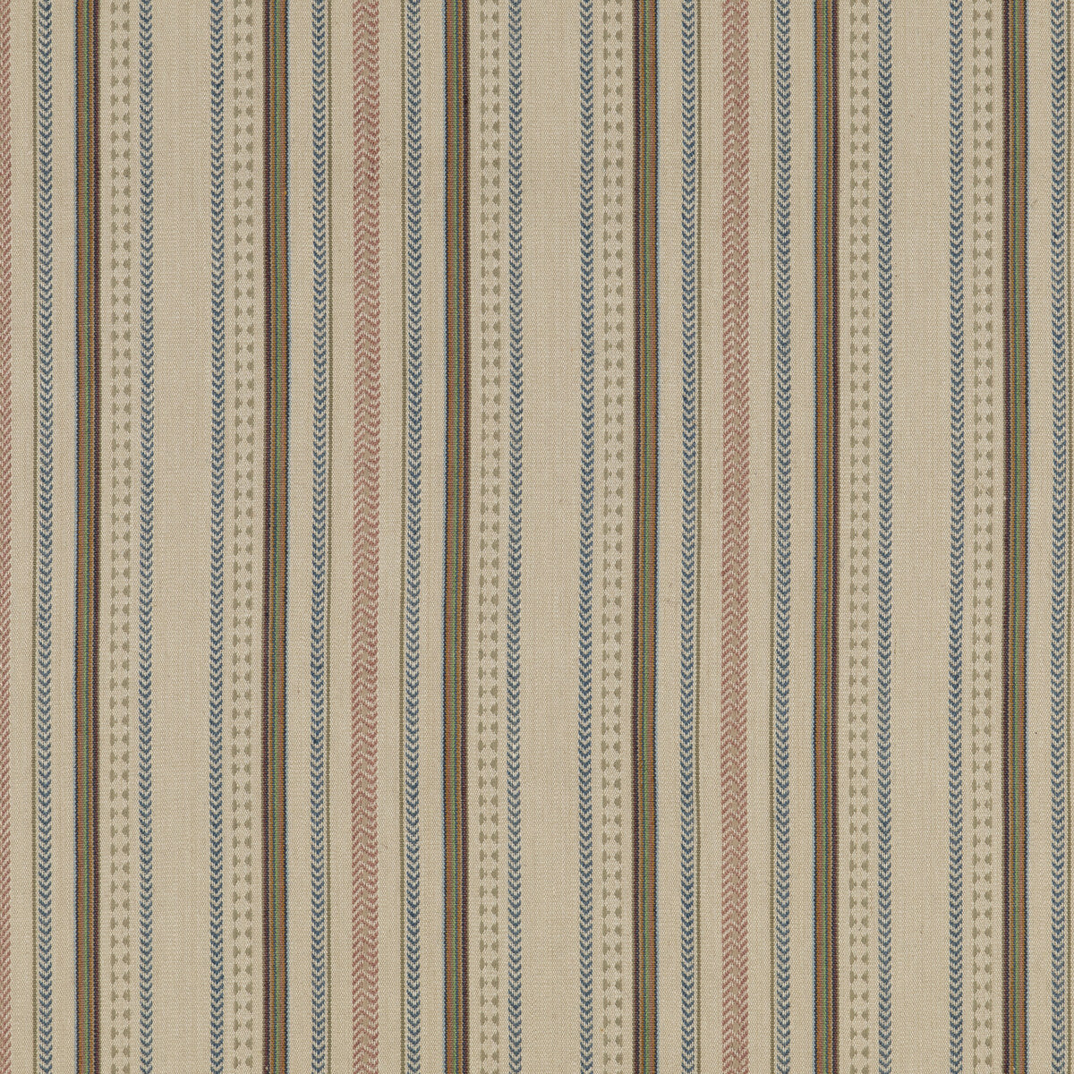 Racing Stripe fabric in denim color - pattern FD788.G34.0 - by Mulberry in the Mulberry Stripes II collection