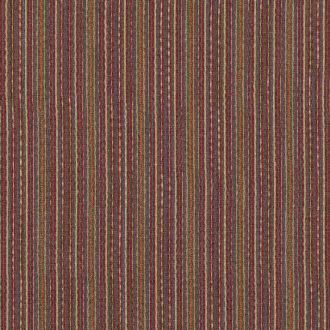 Falconer Stripe fabric in plum color - pattern FD789.H113.0 - by Mulberry in the Mulberry Stripes II collection