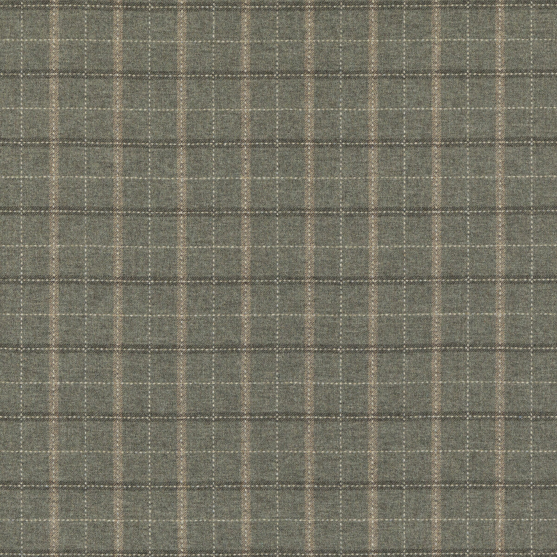 Bowmont fabric in dove color - pattern FD806.A22.0 - by Mulberry in the Mulberry Wools IV collection