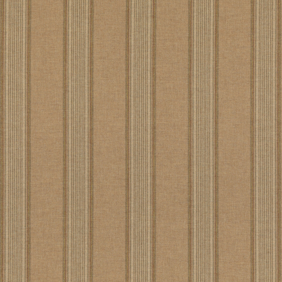 Moray Stripe fabric in stone color - pattern FD808.K102.0 - by Mulberry in the Mulberry Wools IV collection