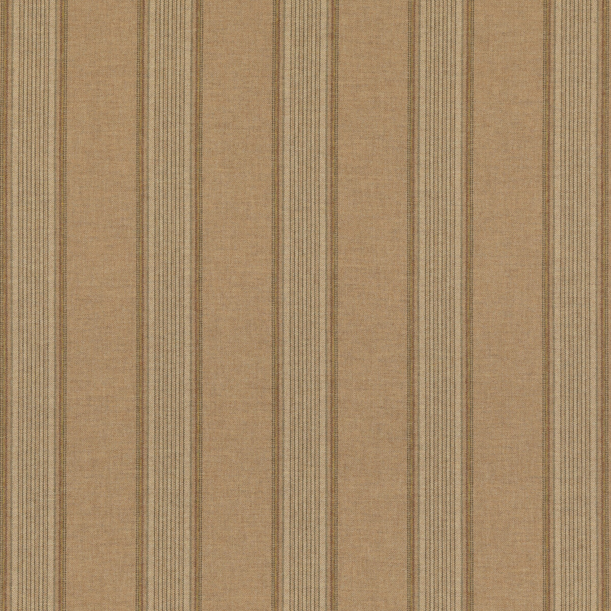 Moray Stripe fabric in stone color - pattern FD808.K102.0 - by Mulberry in the Mulberry Wools IV collection