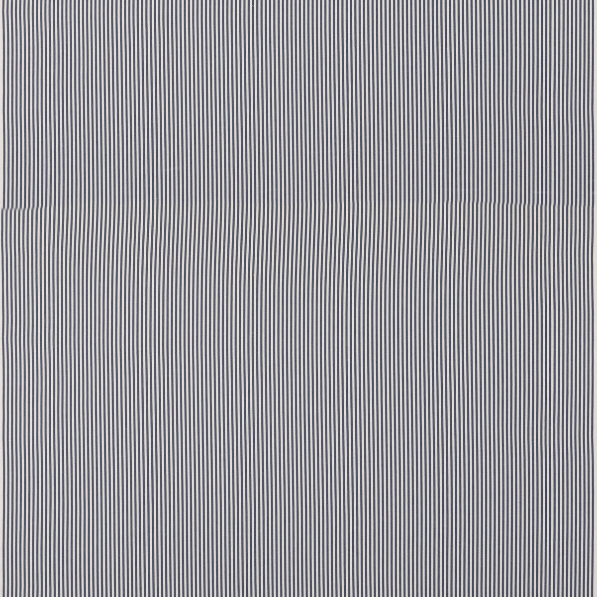Mulberry Ticking fabric in indigo color - pattern FD813.H10.0 - by Mulberry in the Westerly Stripes collection