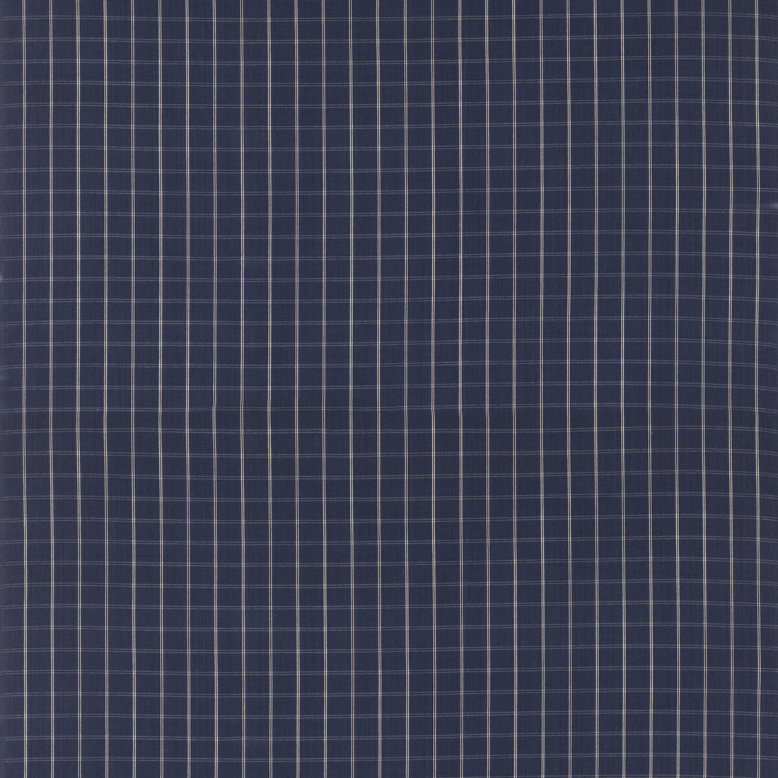 Compass Check fabric in indigo color - pattern FD816.H10.0 - by Mulberry in the Westerly Stripes collection