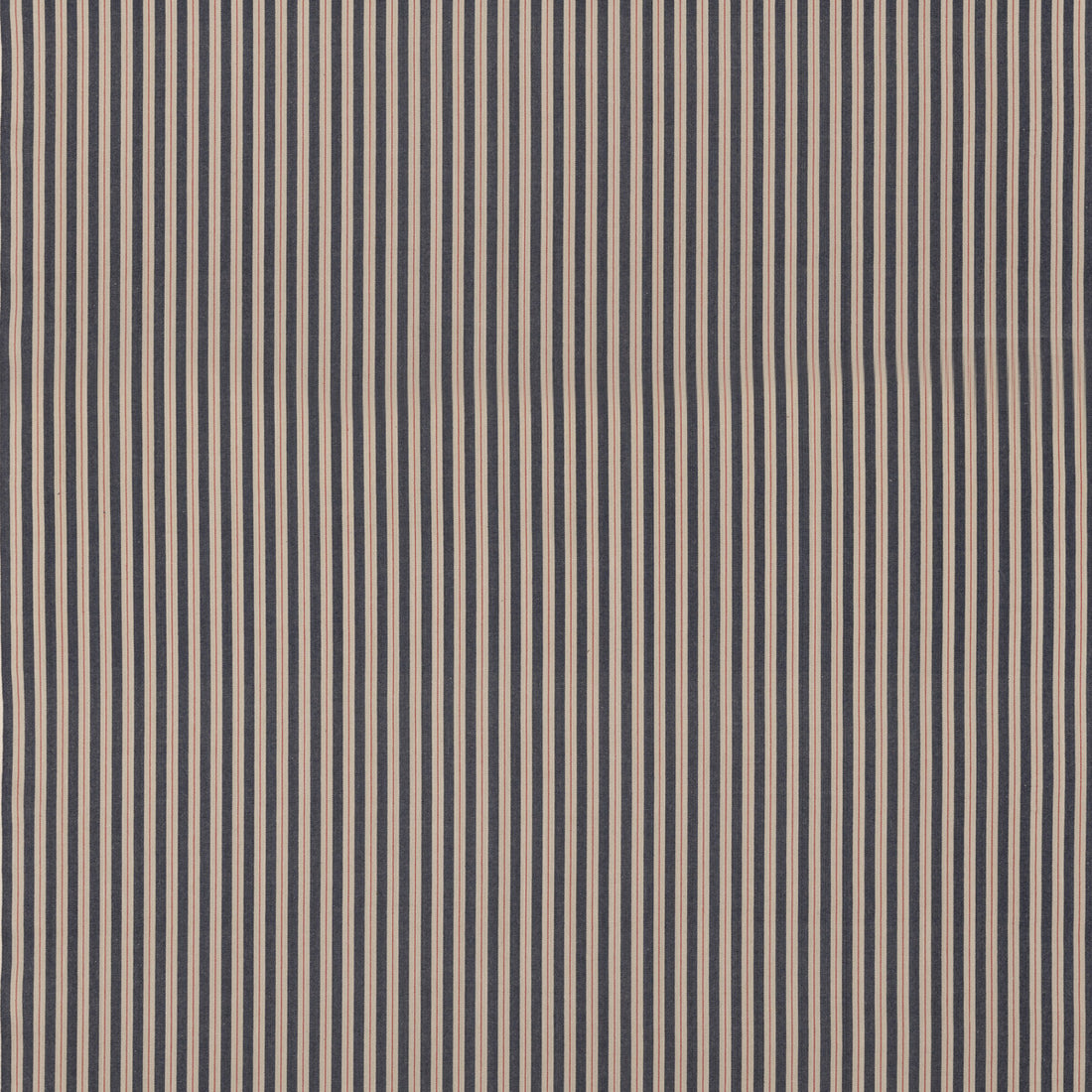 Compass Stripe fabric in indigo color - pattern FD817.H10.0 - by Mulberry in the Westerly Stripes collection