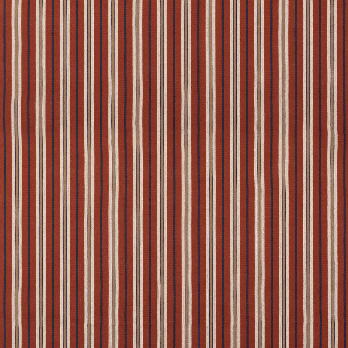 Starboard Stripe fabric in red/indigo color - pattern FD828.V110.0 - by Mulberry in the Westerly Stripes collection