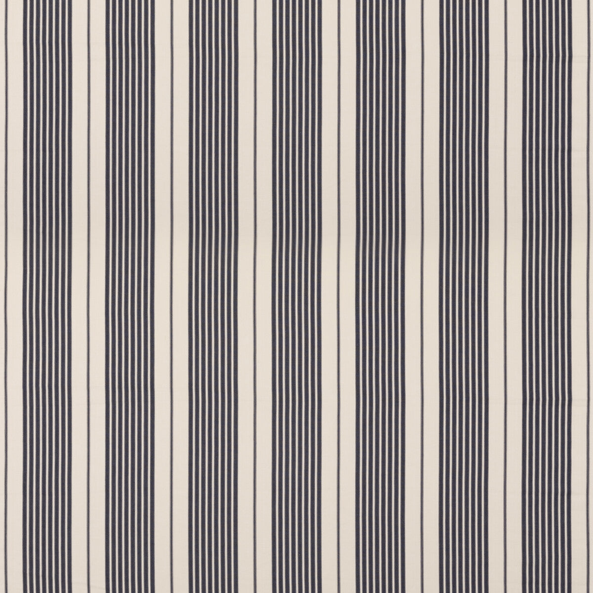 Cliff Stripe fabric in indigo color - pattern FD833.H10.0 - by Mulberry in the Westerly Stripes collection