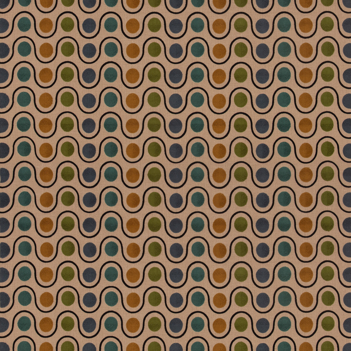 Wicket fabric in green blue color - pattern number FD843.R115.0 - by Mulberry in the Mulberry Country Walk collection