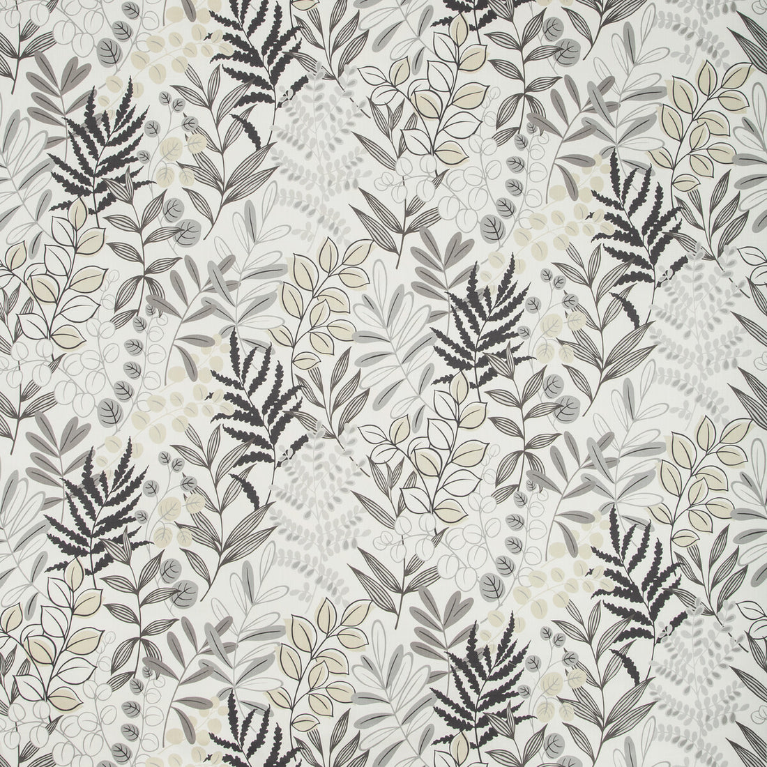 Ferngarden fabric in quarry color - pattern FERNGARDEN.21.0 - by Kravet Basics in the Bermuda collection