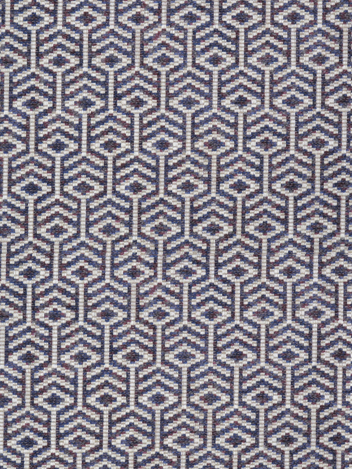 Axial fabric in aubergine color - pattern number FO 00041417 - by Scalamandre in the Old World Weavers collection
