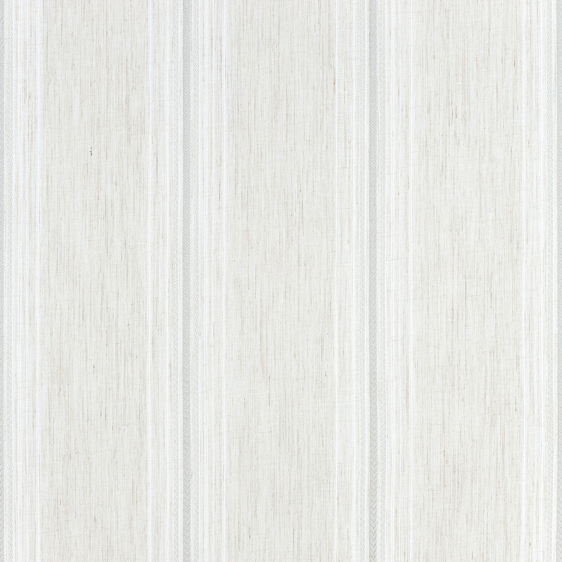 Bromley Stripe fabric in flax color - pattern number FWW7102 - by Thibaut in the Atmosphere collection