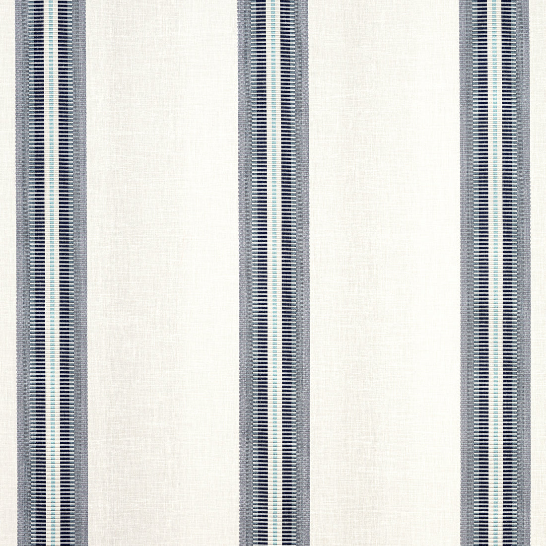Stanley Stripe fabric in ocean color - pattern number FWW7156 - by Thibaut in the Atmosphere collection