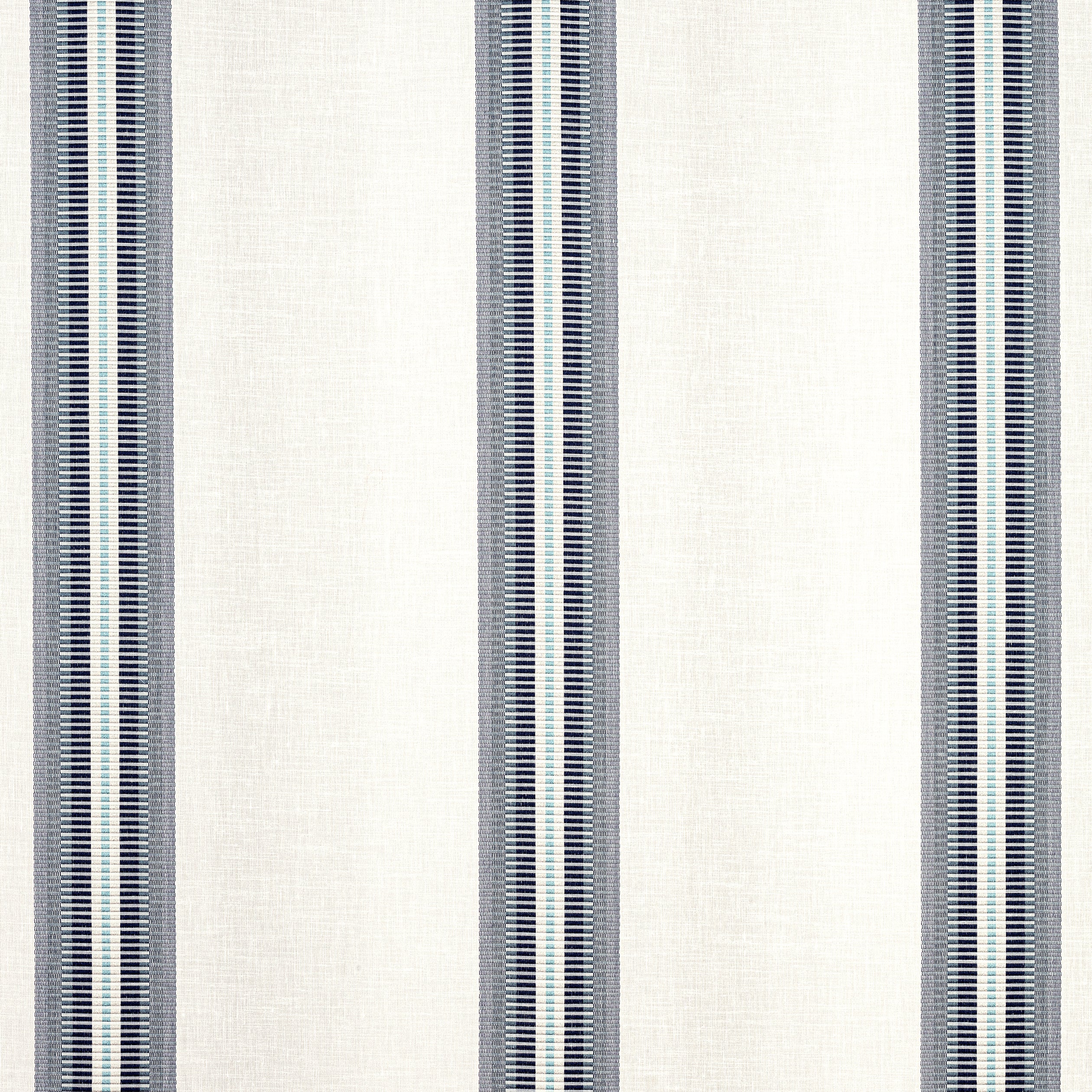 Stanley Stripe fabric in ocean color - pattern number FWW7156 - by Thibaut in the Atmosphere collection