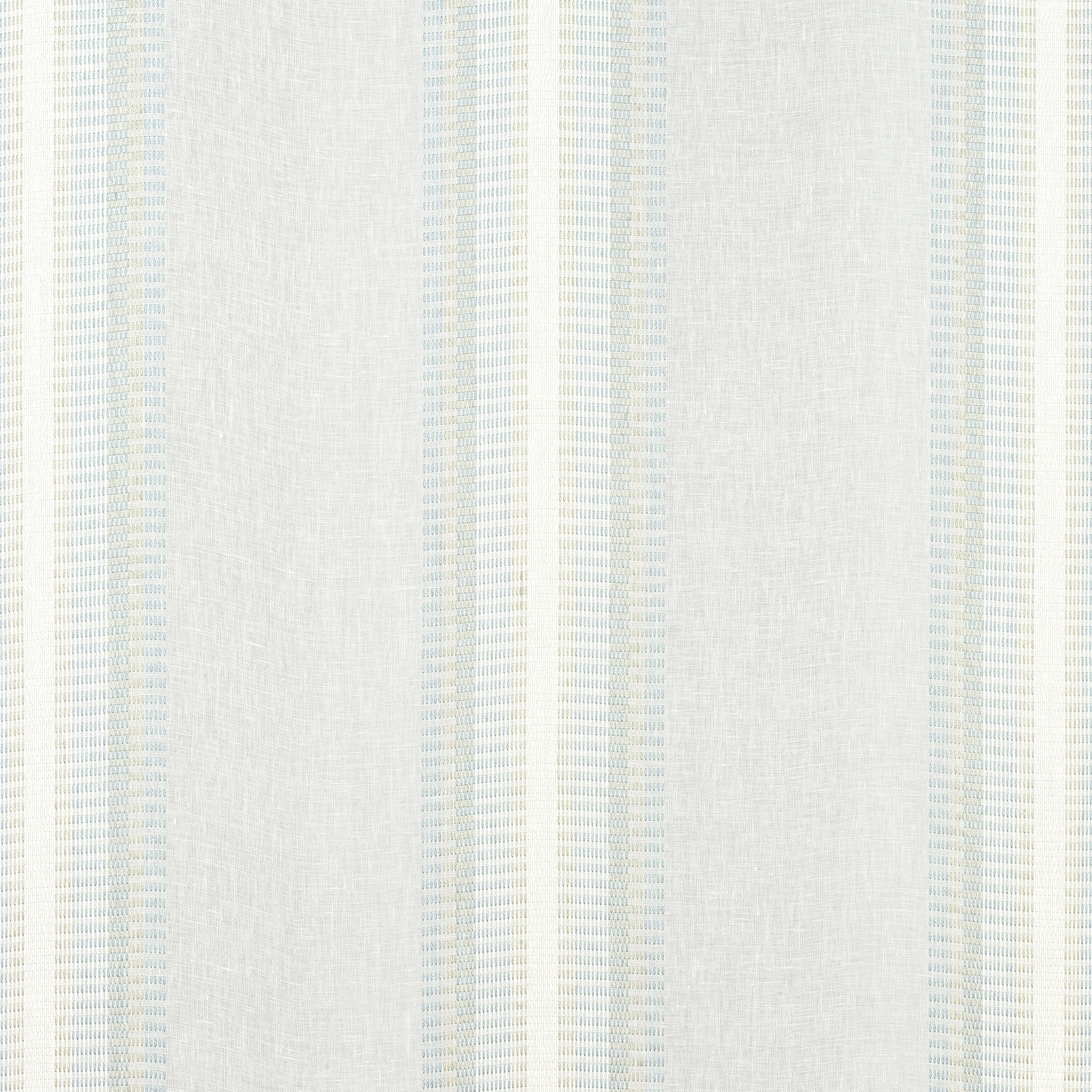 Brampton Stripe fabric in spa blue color - pattern number FWW7165 - by Thibaut in the Atmosphere collection