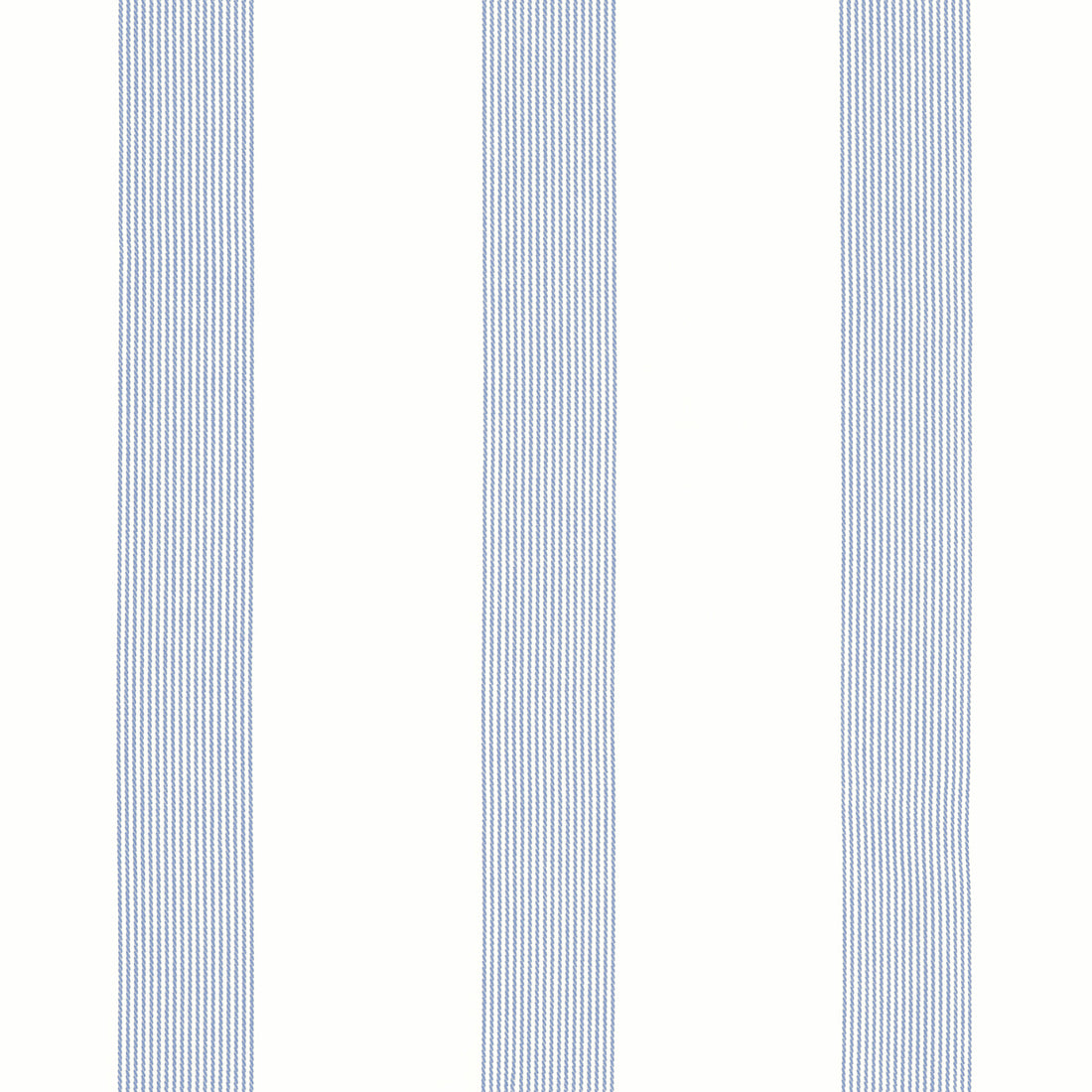 Sabine fabric in stripe oxford blue color - pattern number FWW81736 - by Thibaut in the Locale Wide Width collection