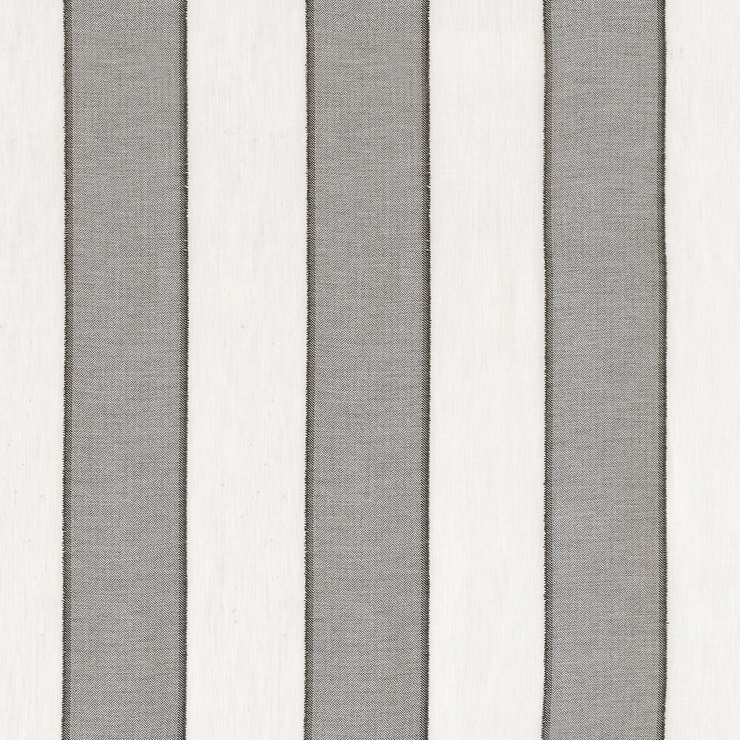 Intaglio Stripe fabric in charcoal color - pattern number FWW81746 - by Thibaut in the Locale Wide Width collection