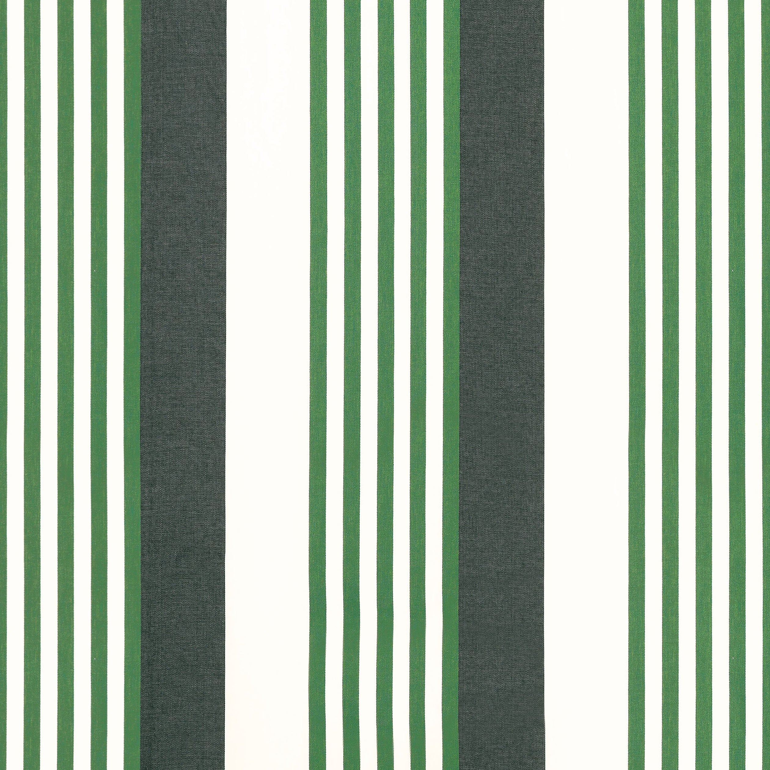 Riviera Stripe fabric in onyx and kelly color - pattern number FWW81770 - by Thibaut in the Locale Wide Width collection